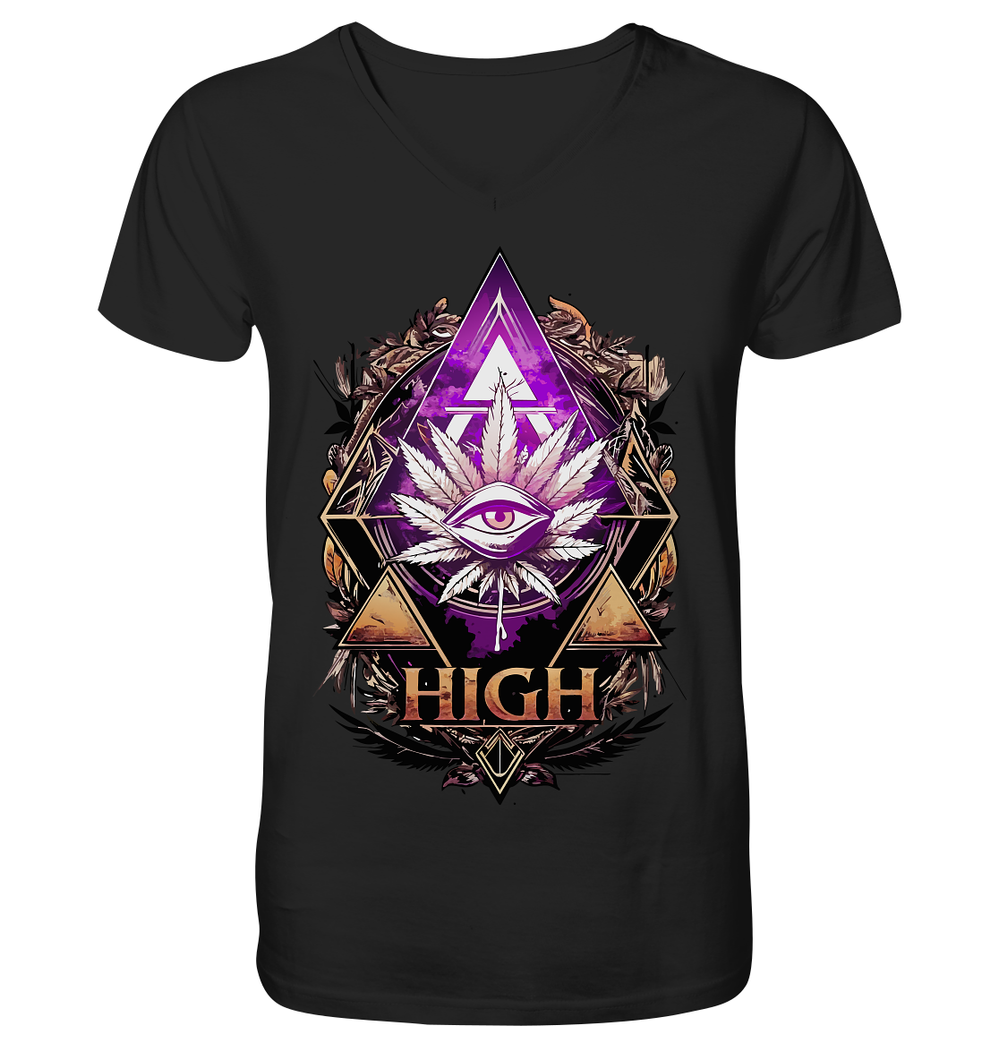 High - Gentlemen V-Neck Shirt