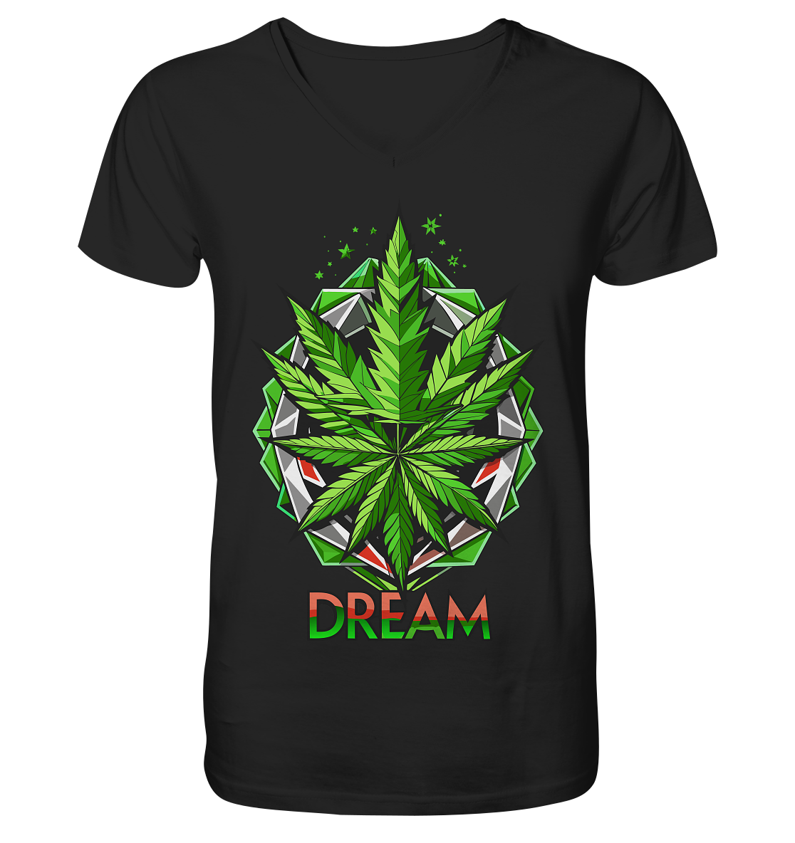 Dream Leaf - Gentlemen V-Neck Shirt