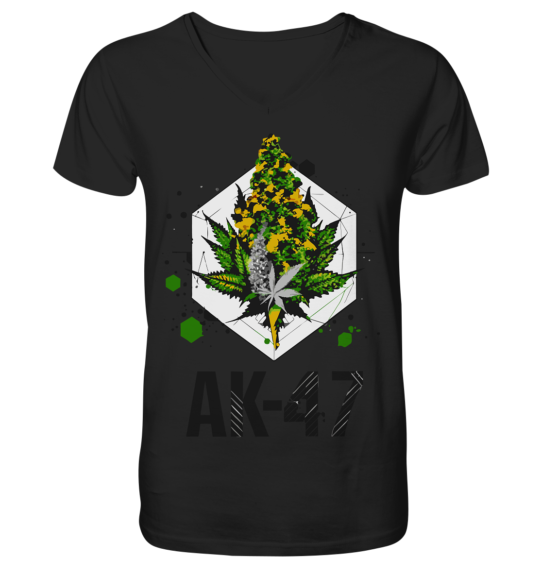 AK 47 - Gentlemen V-Neck Shirt