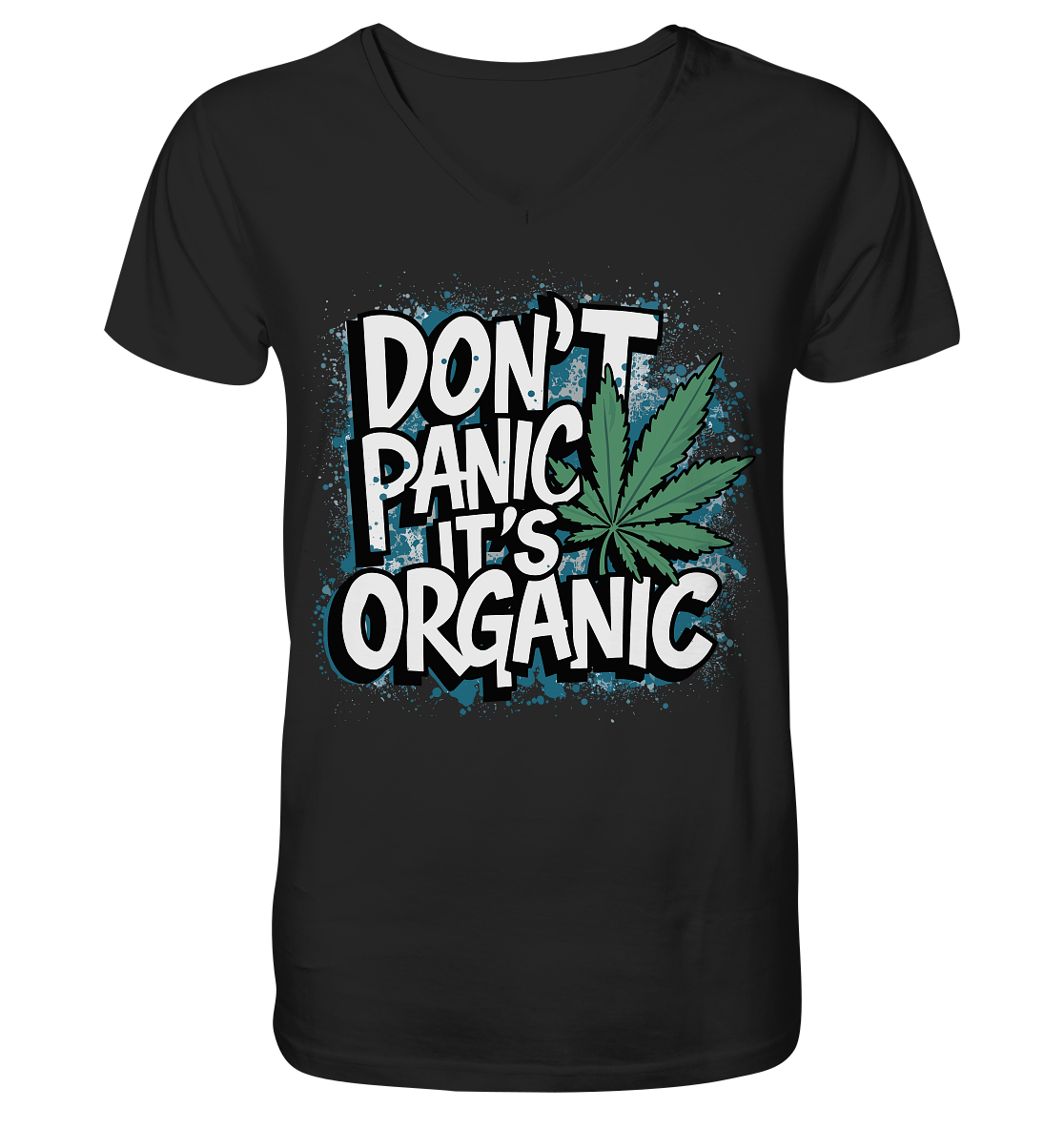 Don't Panic - Gentlemen V-Neck Shirt