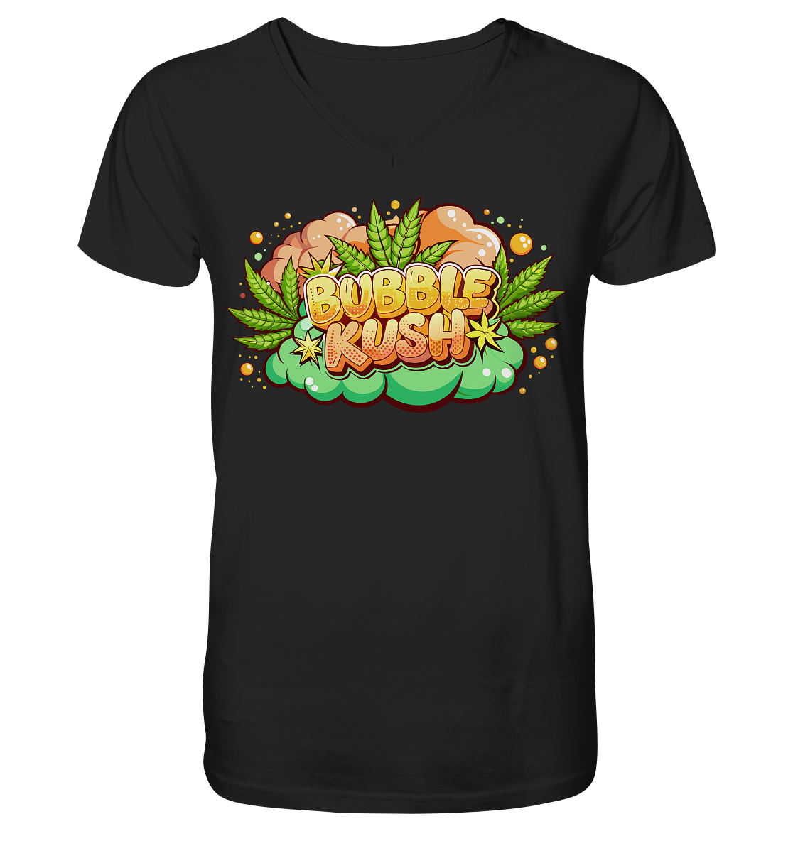 Bubble Kush - Gentlemen V-Neck Shirt