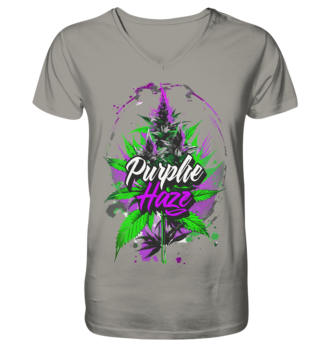 Purple Haze - Gentlemen V-Neck Shirt