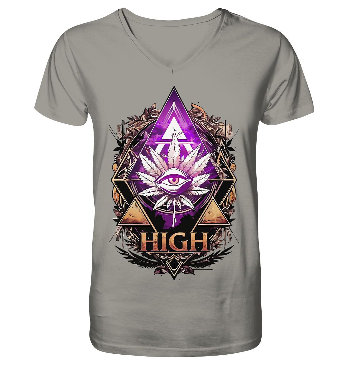 High - Gentlemen V-Neck Shirt