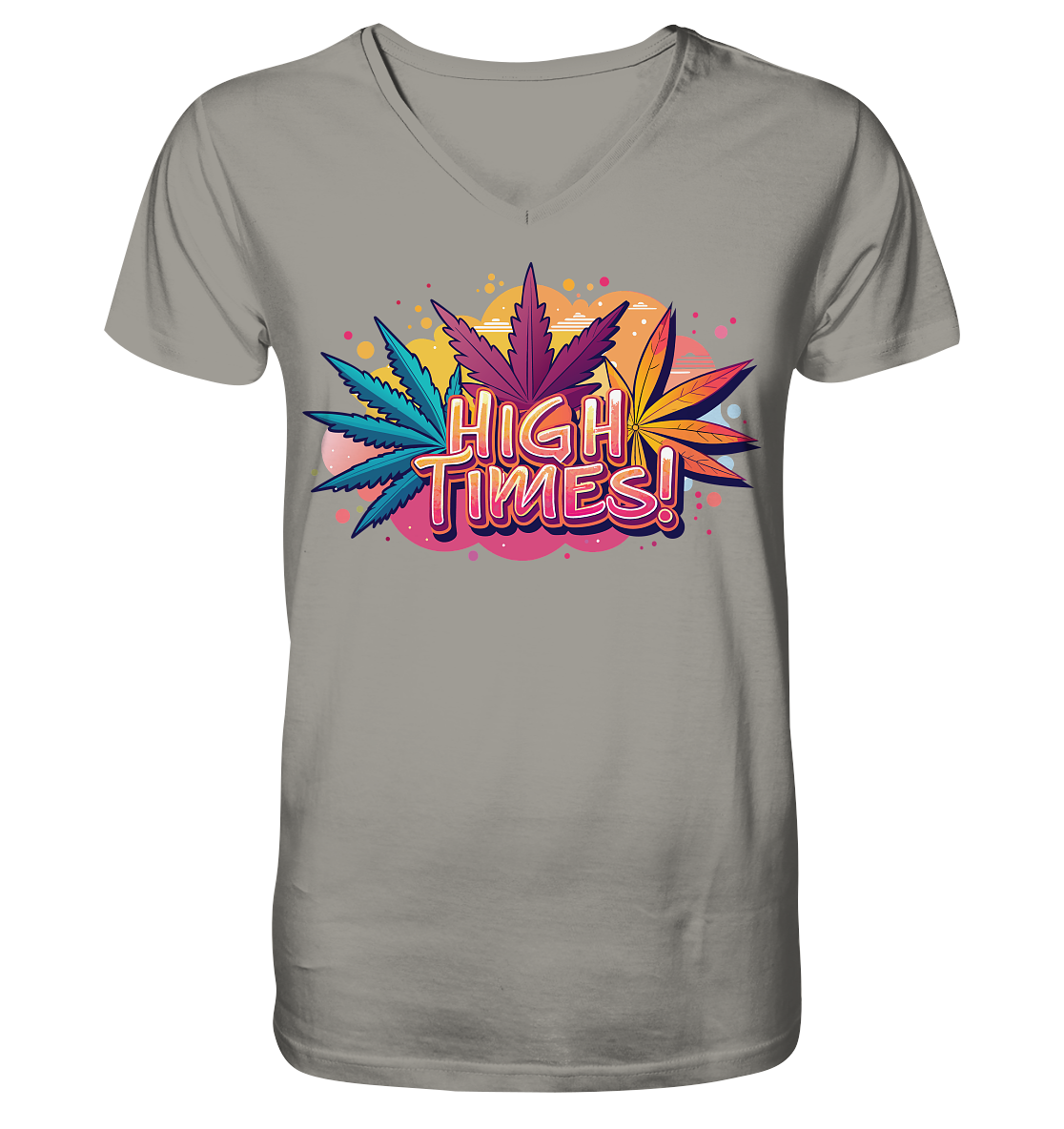 High Times Leafs - Gentlemen V-Neck Shirt