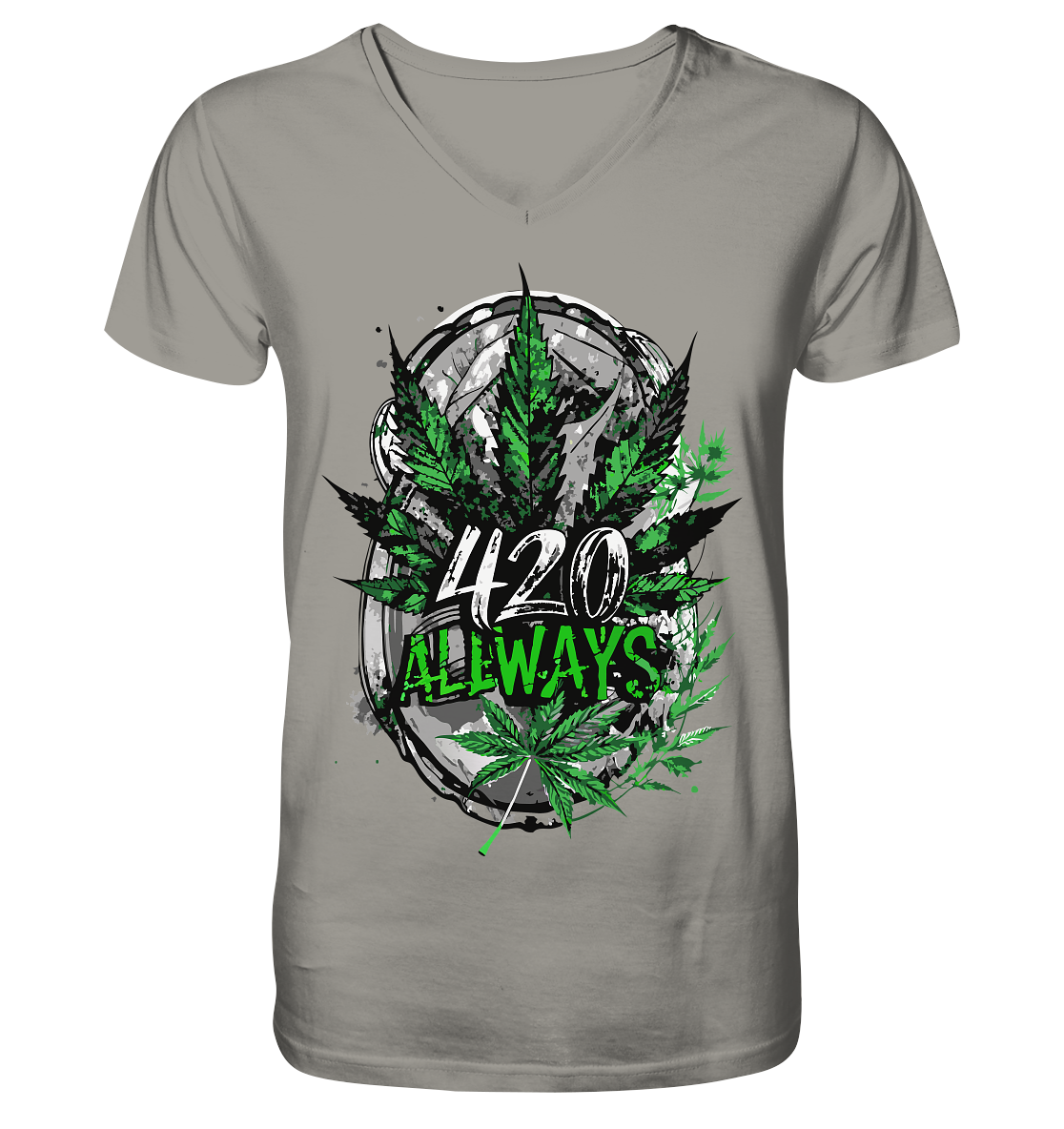 420 Always - Gentlemen V-Neck Shirt