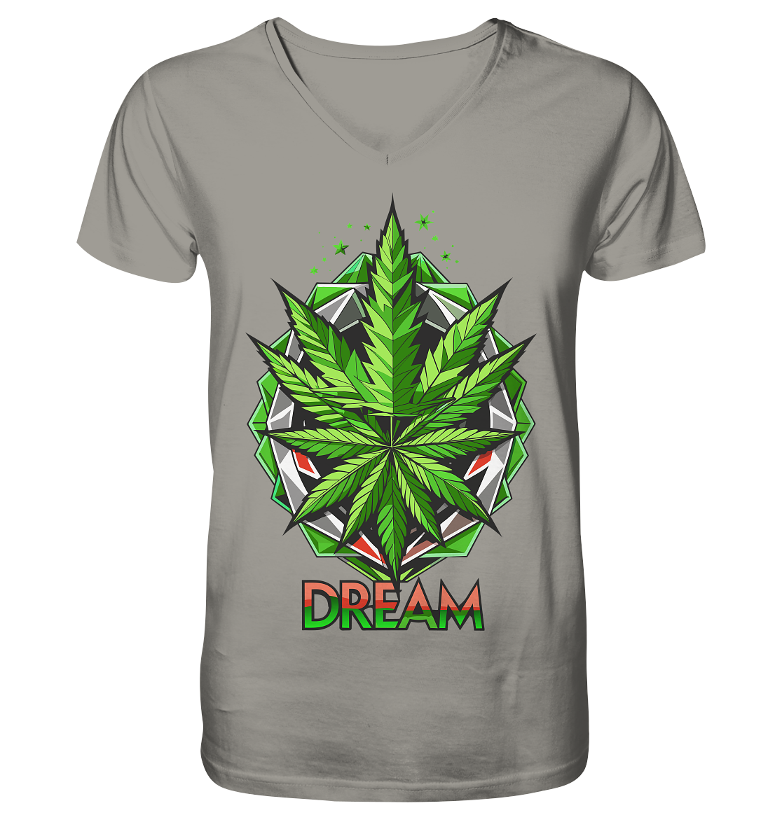 Dream Leaf - Gentlemen V-Neck Shirt