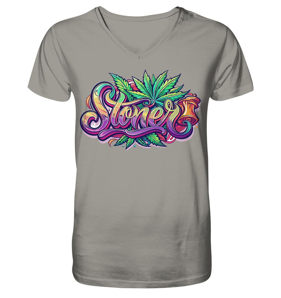 Color Stoner - Gentlemen V-Neck Shirt