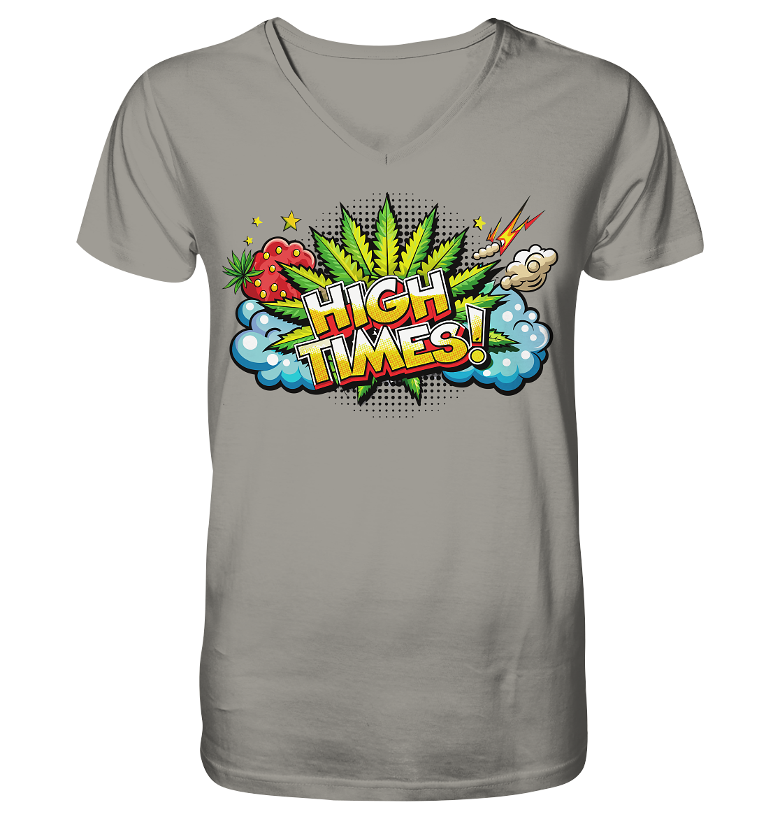 High Times - Gentlemen V-Neck Shirt