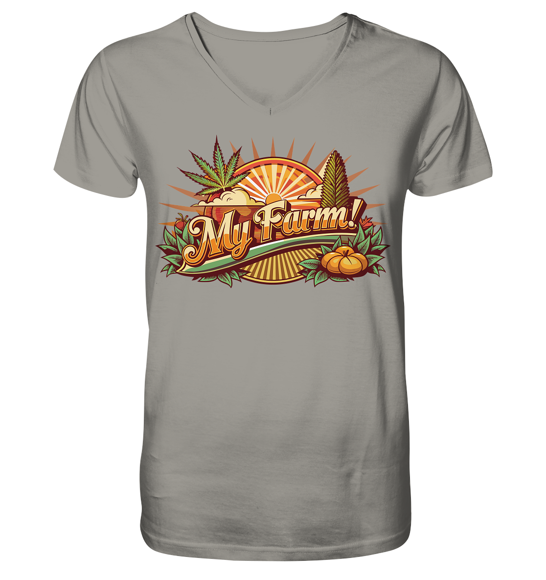 My Farm - Gentlemen V-Neck Shirt