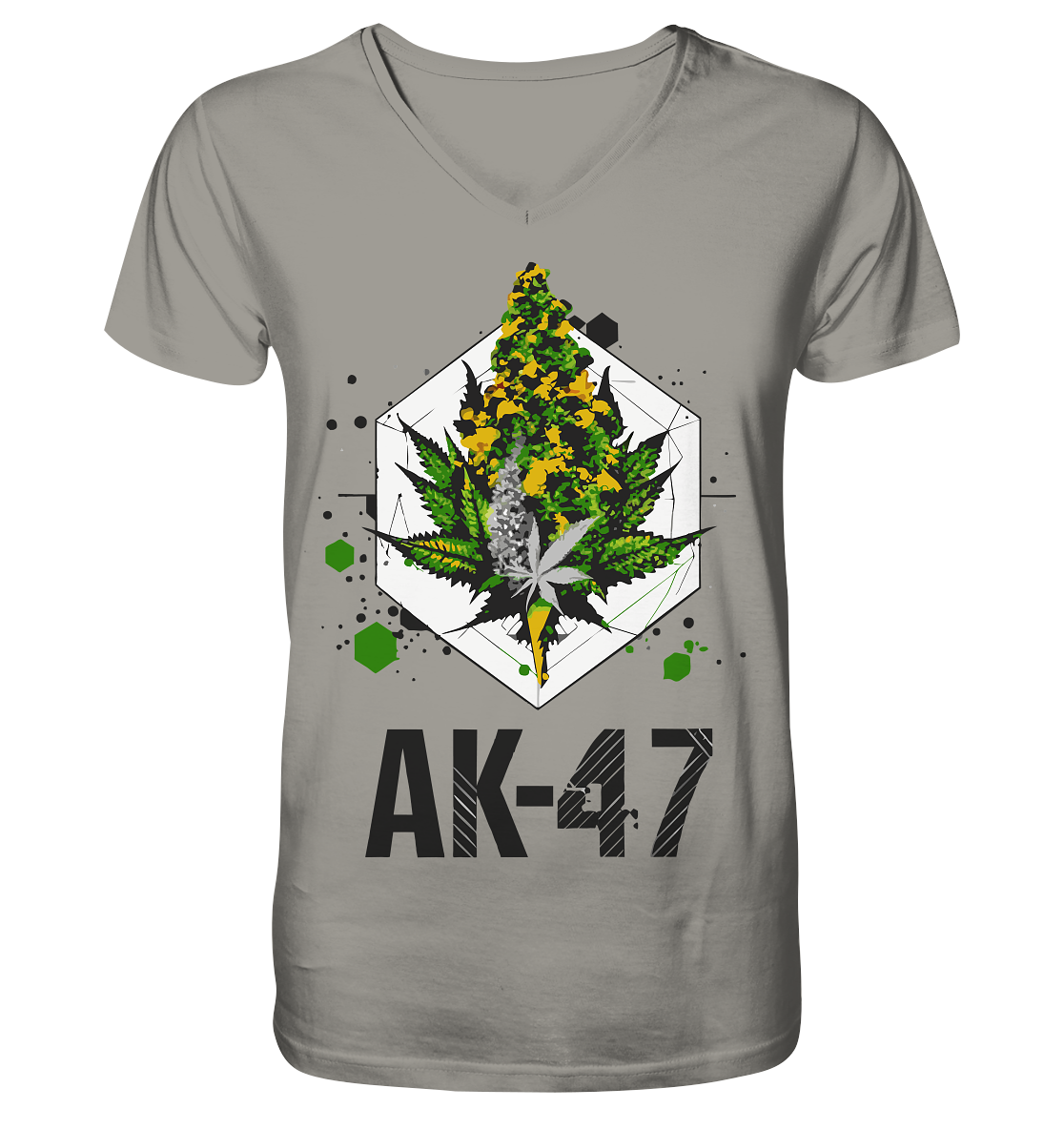 AK 47 - Gentlemen V-Neck Shirt