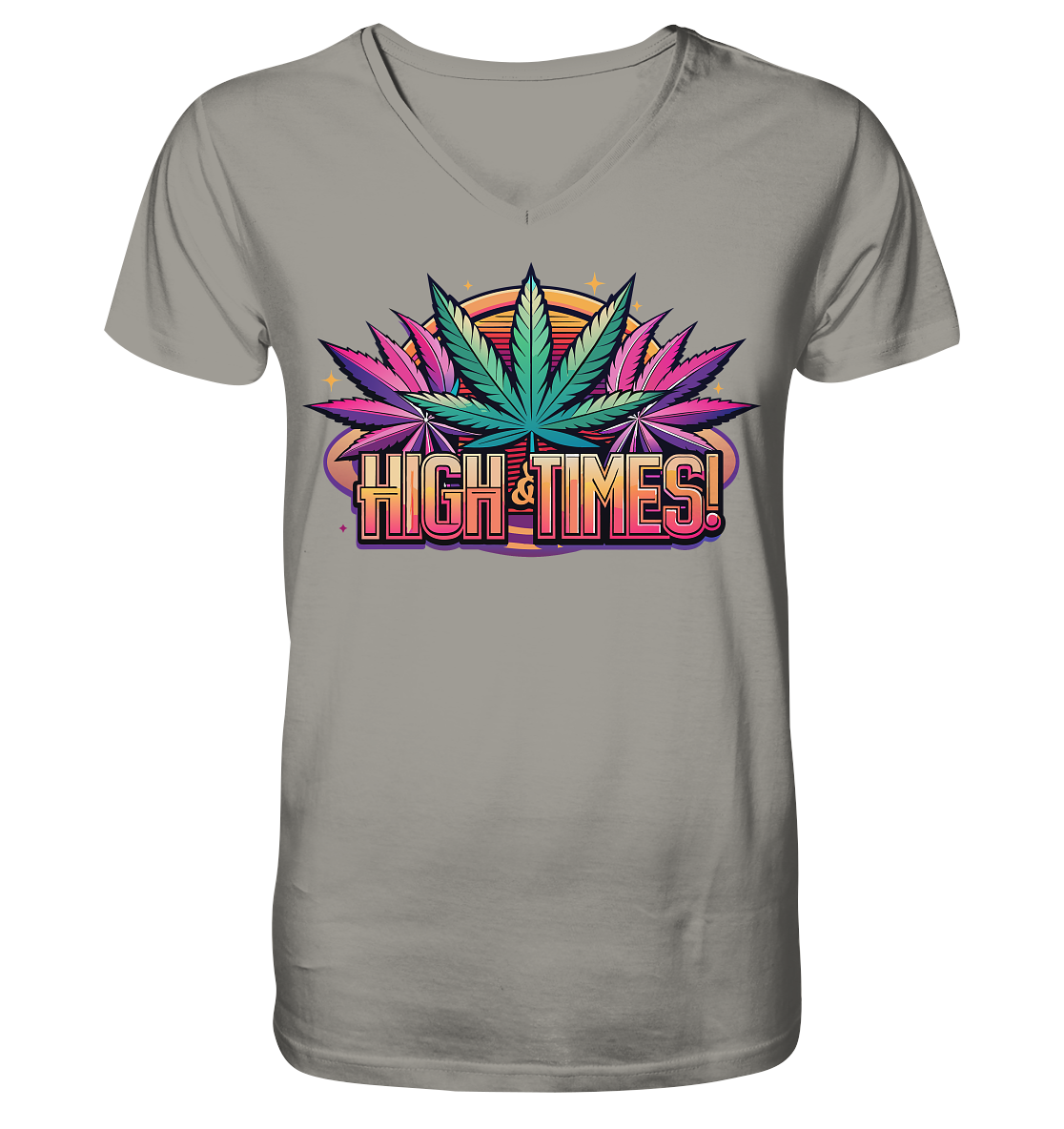 High Times Ufo - Gentlemen V-Neck Shirt