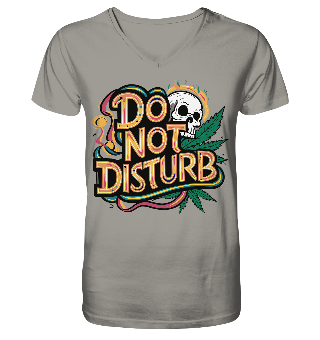 Do Not Disturb - Gentlemen V-Neck Shirt