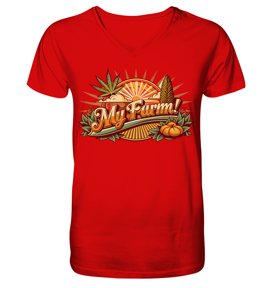 My Farm - Gentlemen V-Neck Shirt