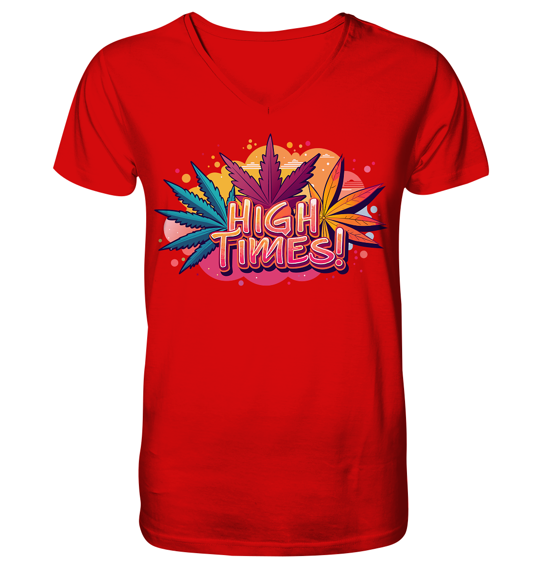 High Times Leafs - Gentlemen V-Neck Shirt