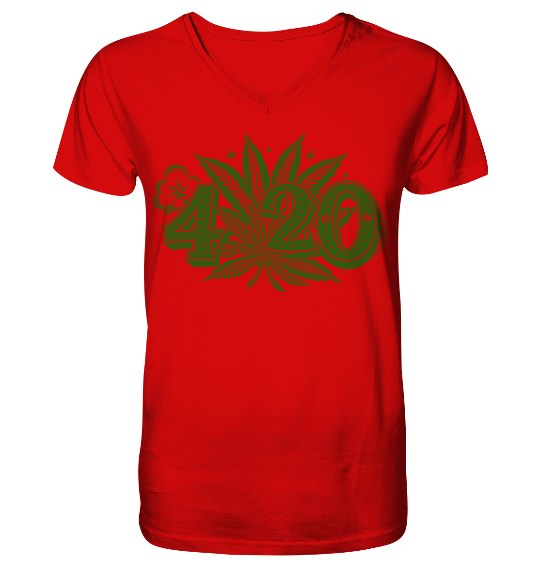 420 - Gentlemen V-Neck Shirt