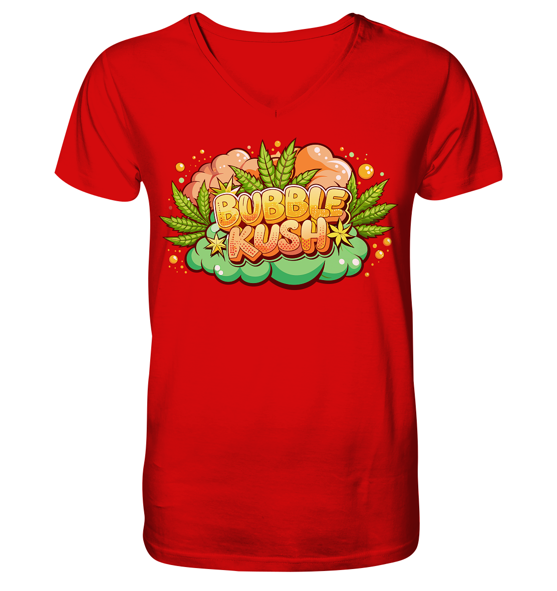 Bubble Kush - Gentlemen V-Neck Shirt