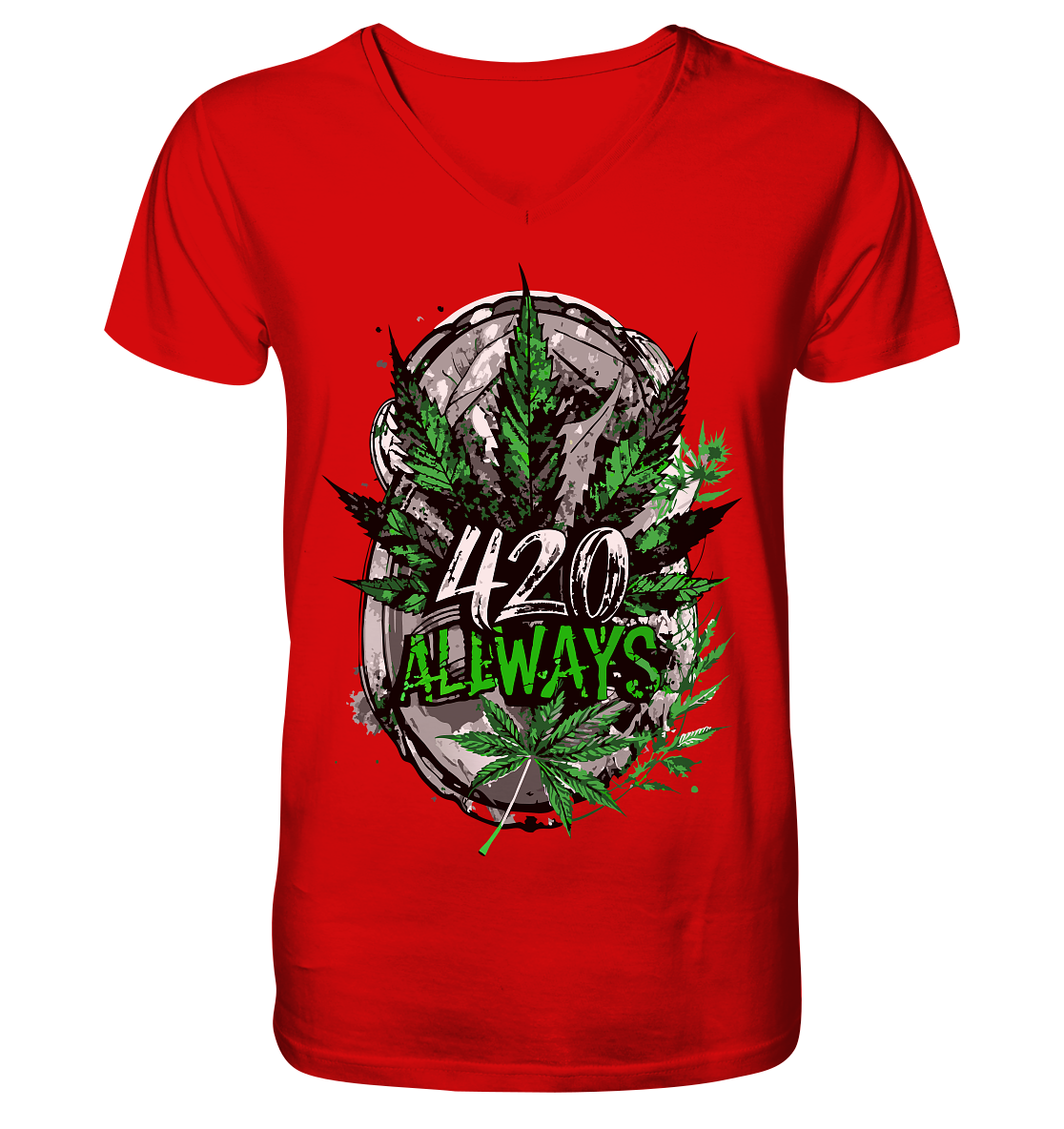 420 Always - Gentlemen V-Neck Shirt