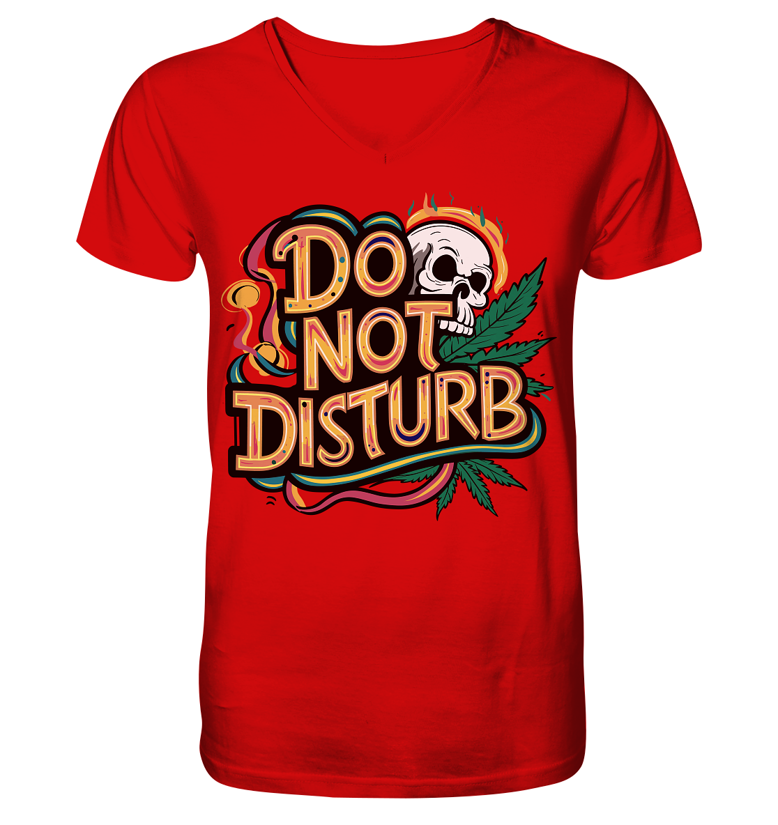 Do Not Disturb - Gentlemen V-Neck Shirt