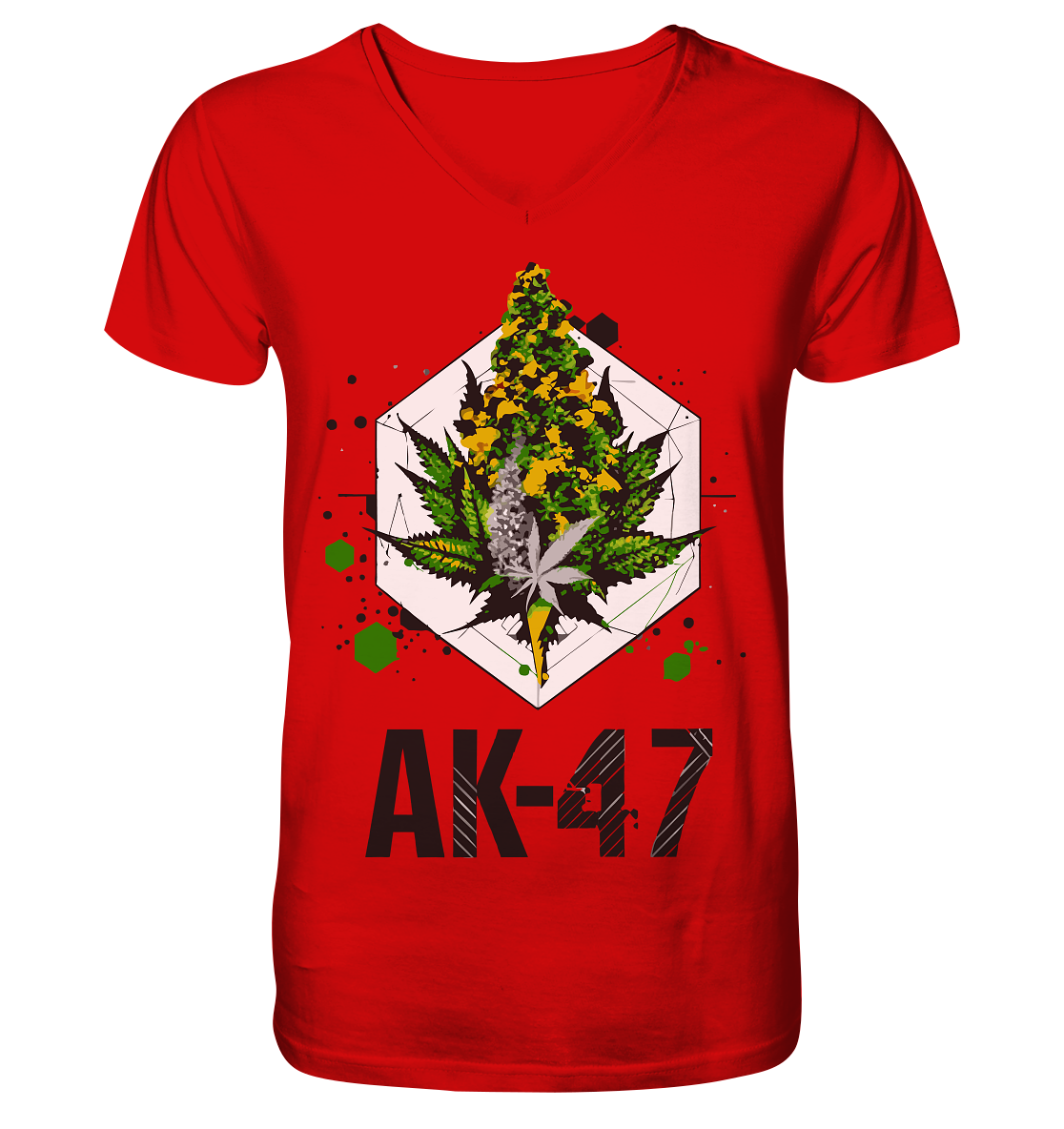 AK 47 - Gentlemen V-Neck Shirt