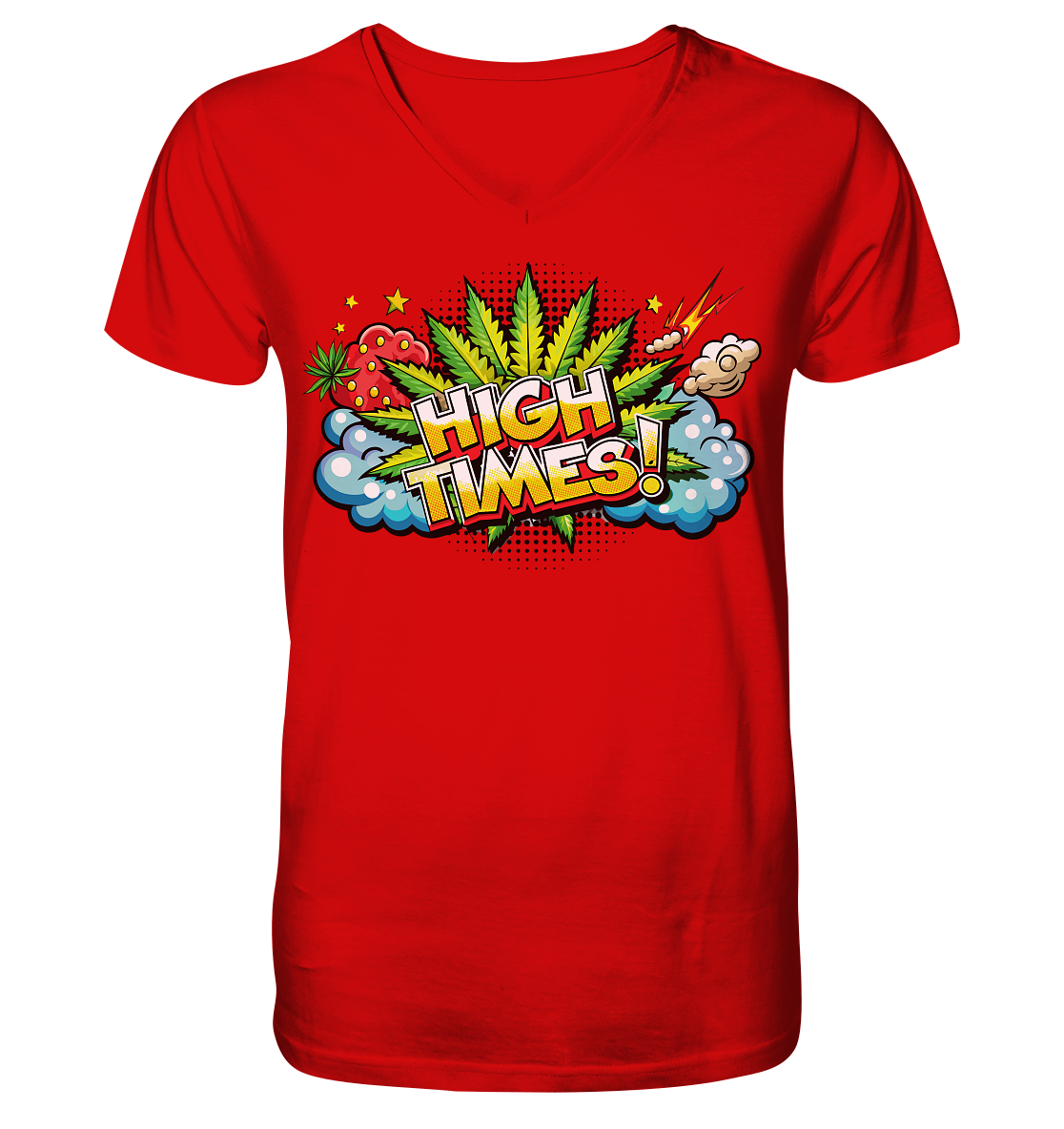 High Times - Gentlemen V-Neck Shirt