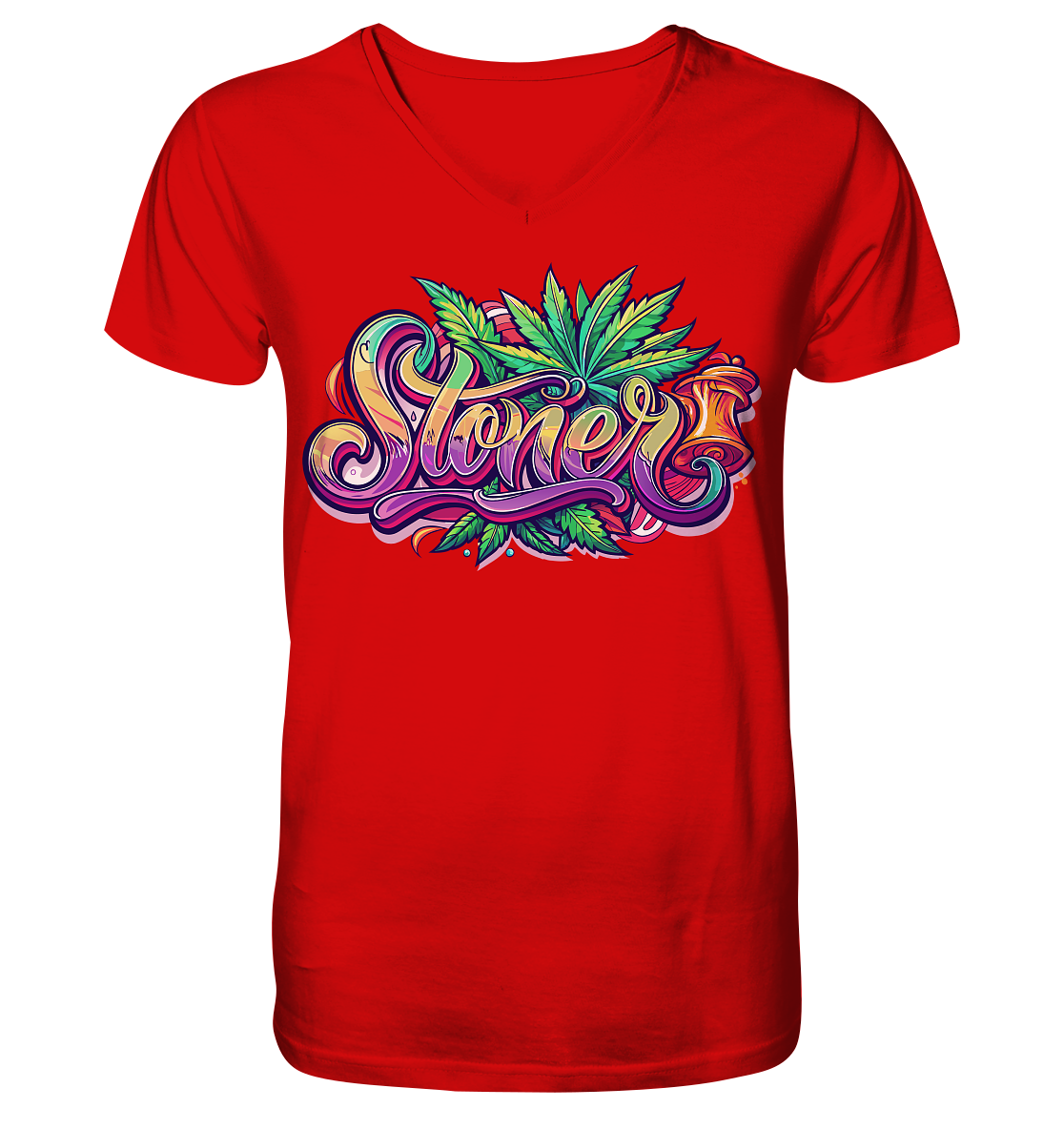 Color Stoner - Gentlemen V-Neck Shirt