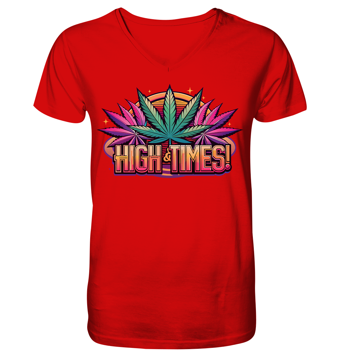 High Times Ufo - Gentlemen V-Neck Shirt