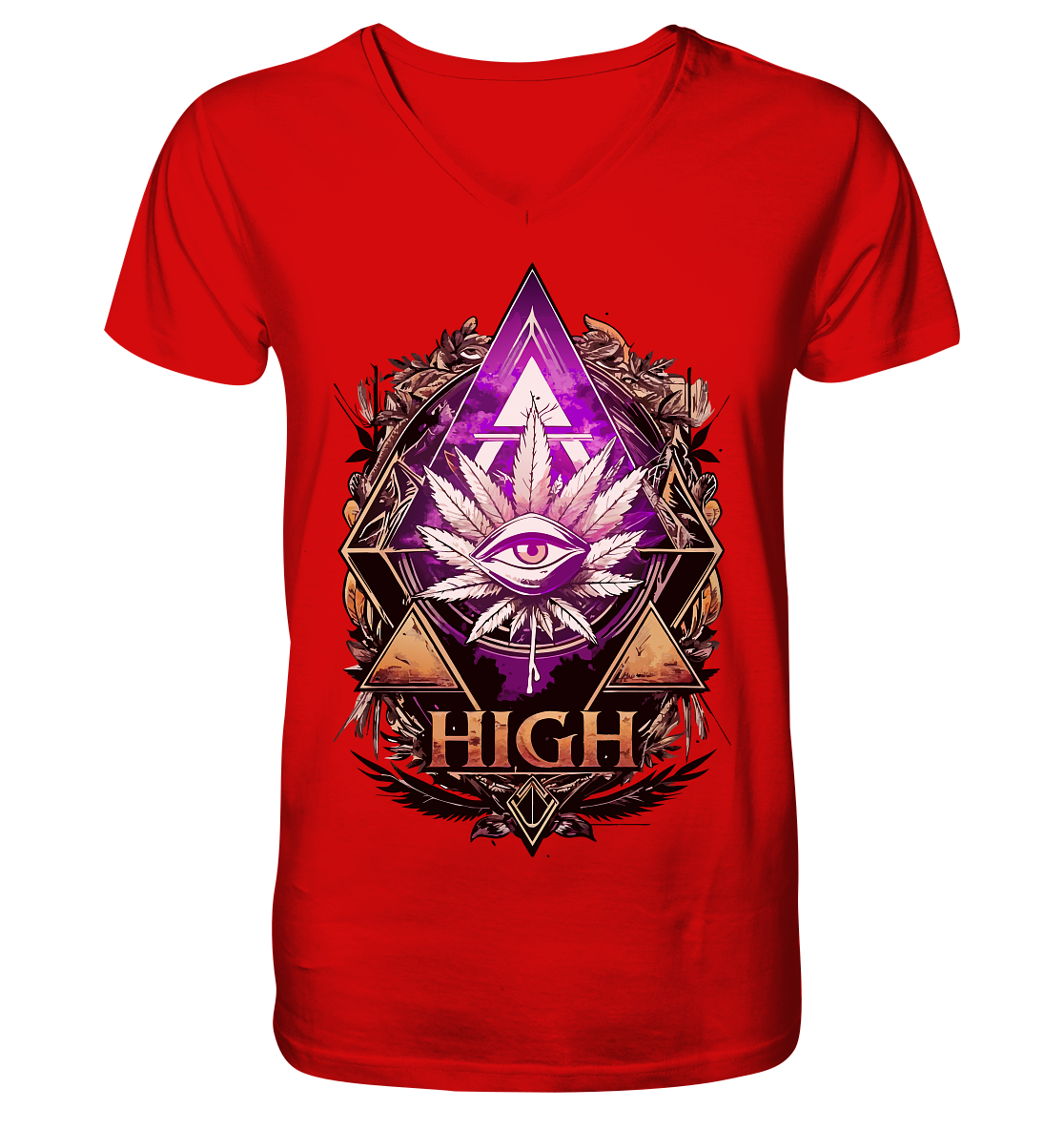 High - Gentlemen V-Neck Shirt