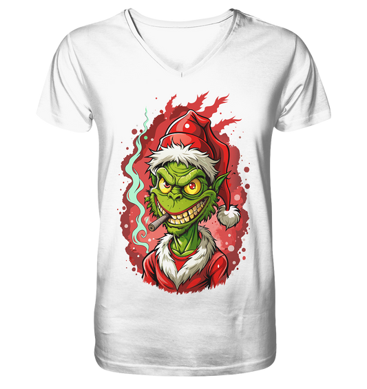 Angry Grinch - Gentlemen V-Neck Shirt