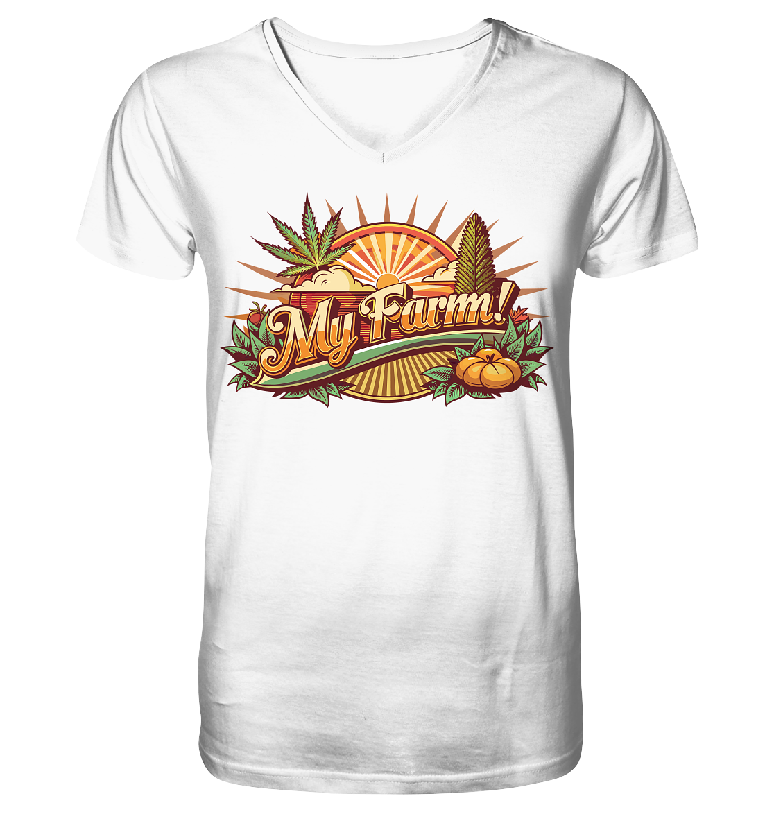 My Farm - Gentlemen V-Neck Shirt