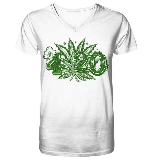 420 - Gentlemen V-Neck Shirt