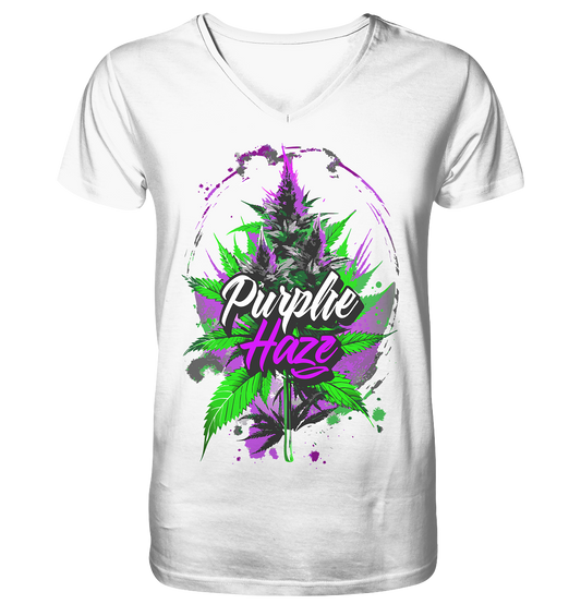 Purple Haze - Gentlemen V-Neck Shirt