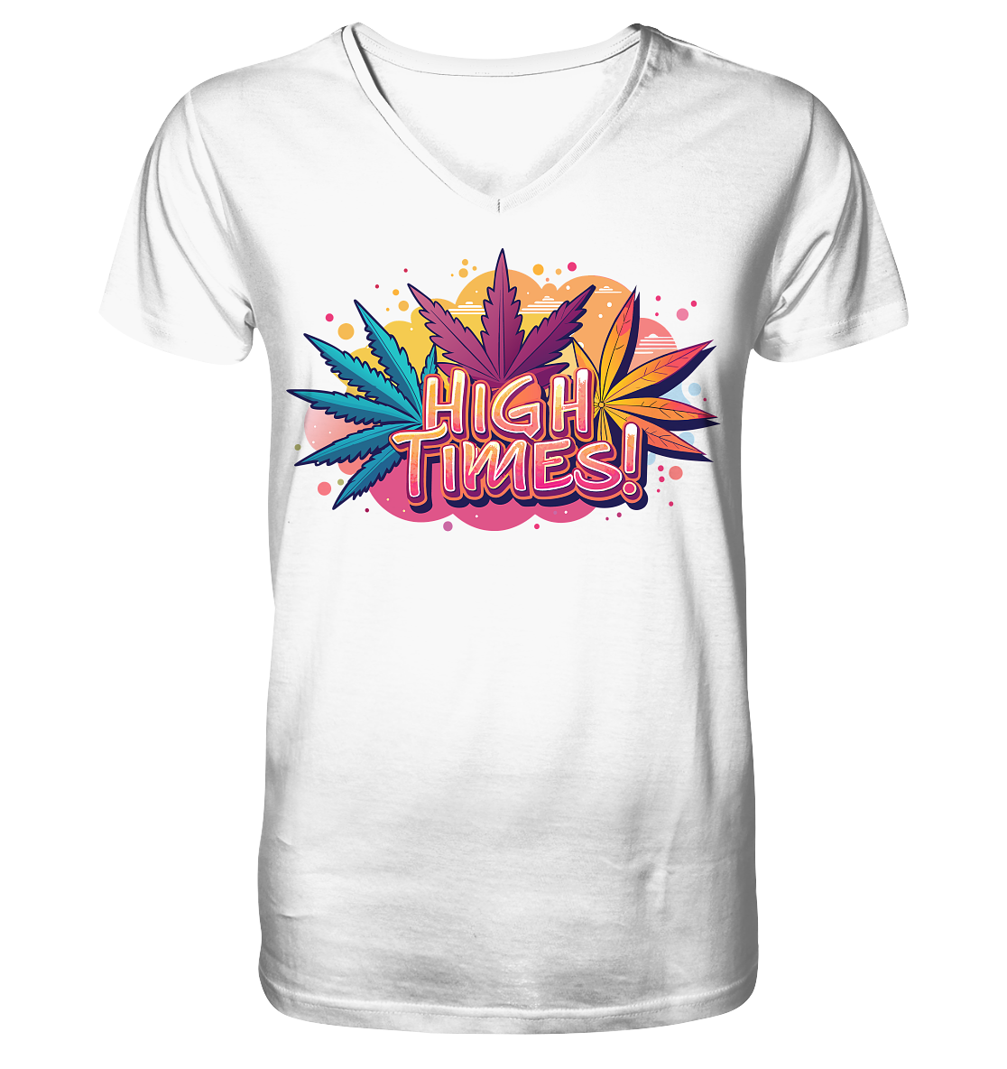 High Times Leafs - Gentlemen V-Neck Shirt