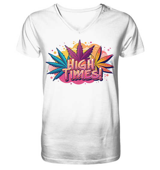 High Times Leafs - Gentlemen V-Neck Shirt