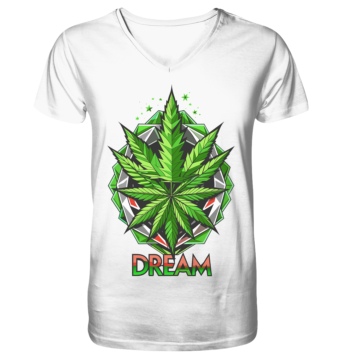 Dream Leaf - Gentlemen V-Neck Shirt