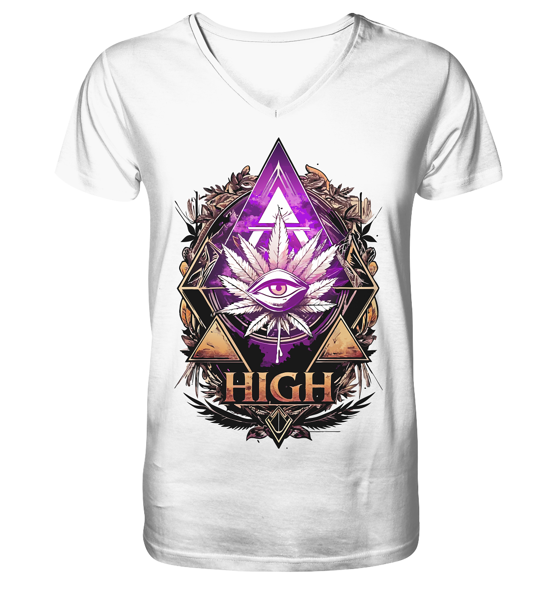 High - Gentlemen V-Neck Shirt