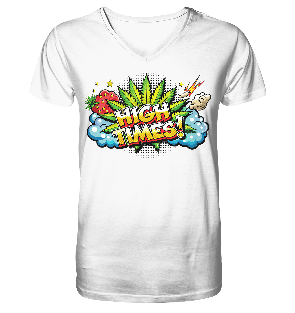 High Times - Gentlemen V-Neck Shirt