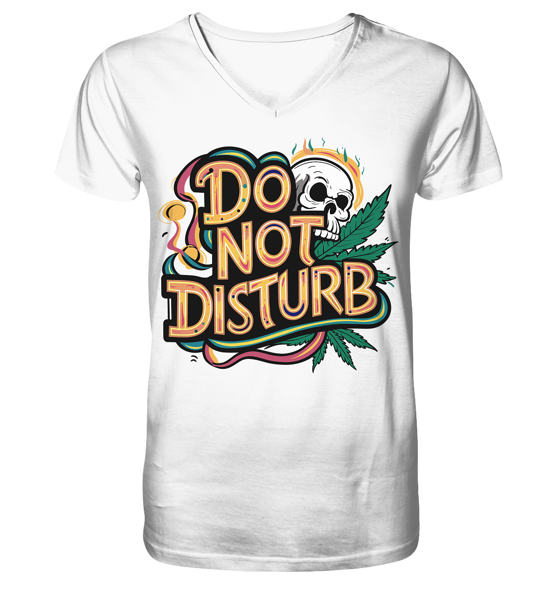 Do Not Disturb - Gentlemen V-Neck Shirt