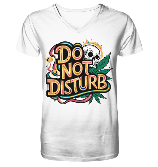 Do Not Disturb - Gentlemen V-Neck Shirt