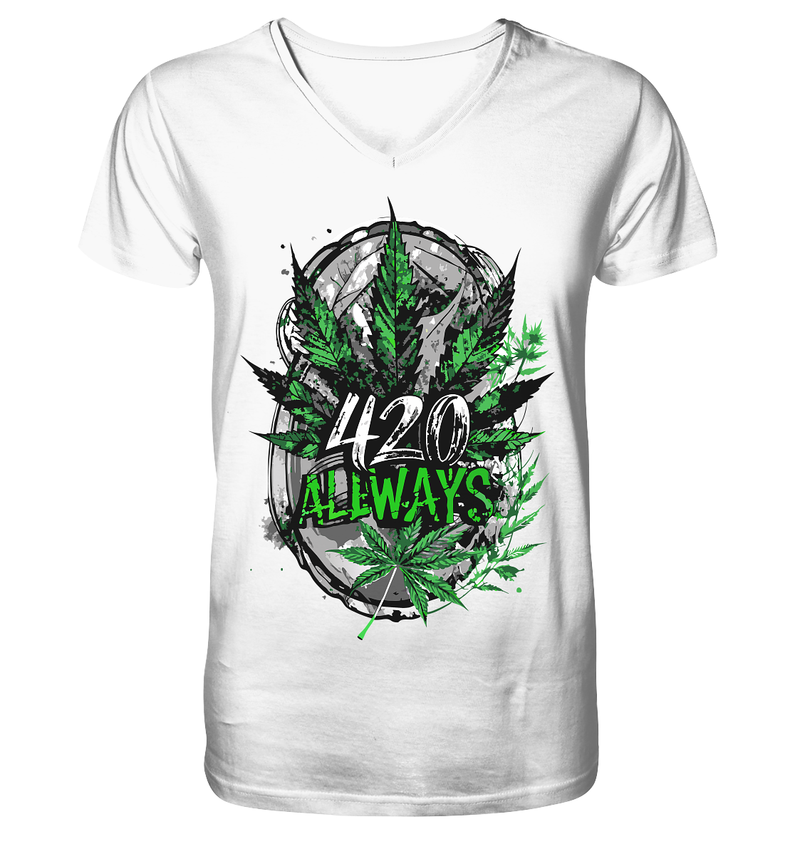 420 Always - Gentlemen V-Neck Shirt