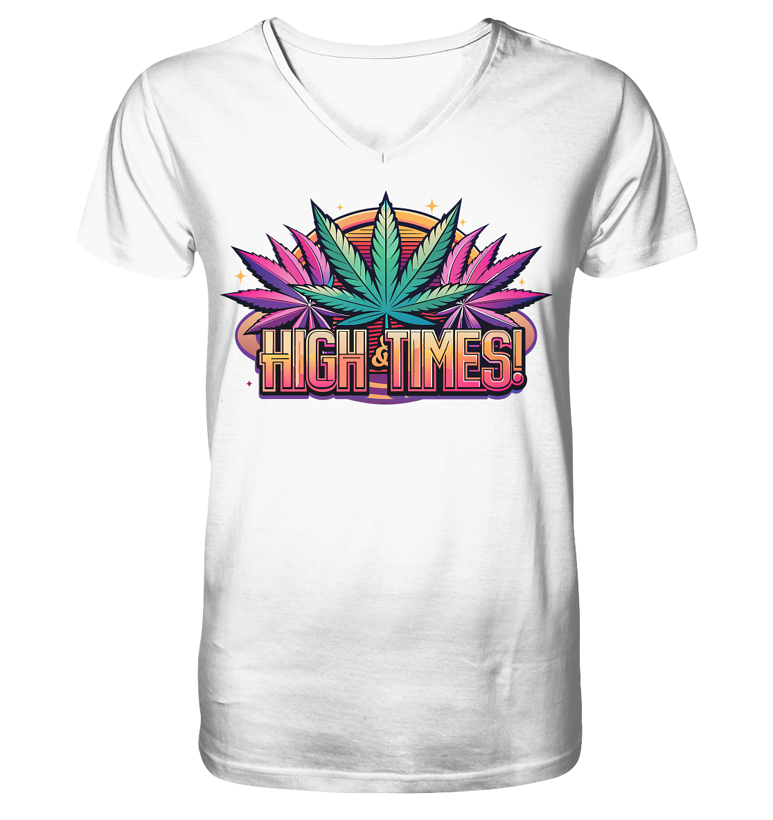 High Times Ufo - Gentlemen V-Neck Shirt