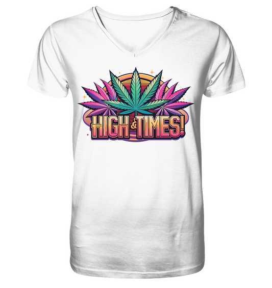 High Times Ufo - Gentlemen V-Neck Shirt