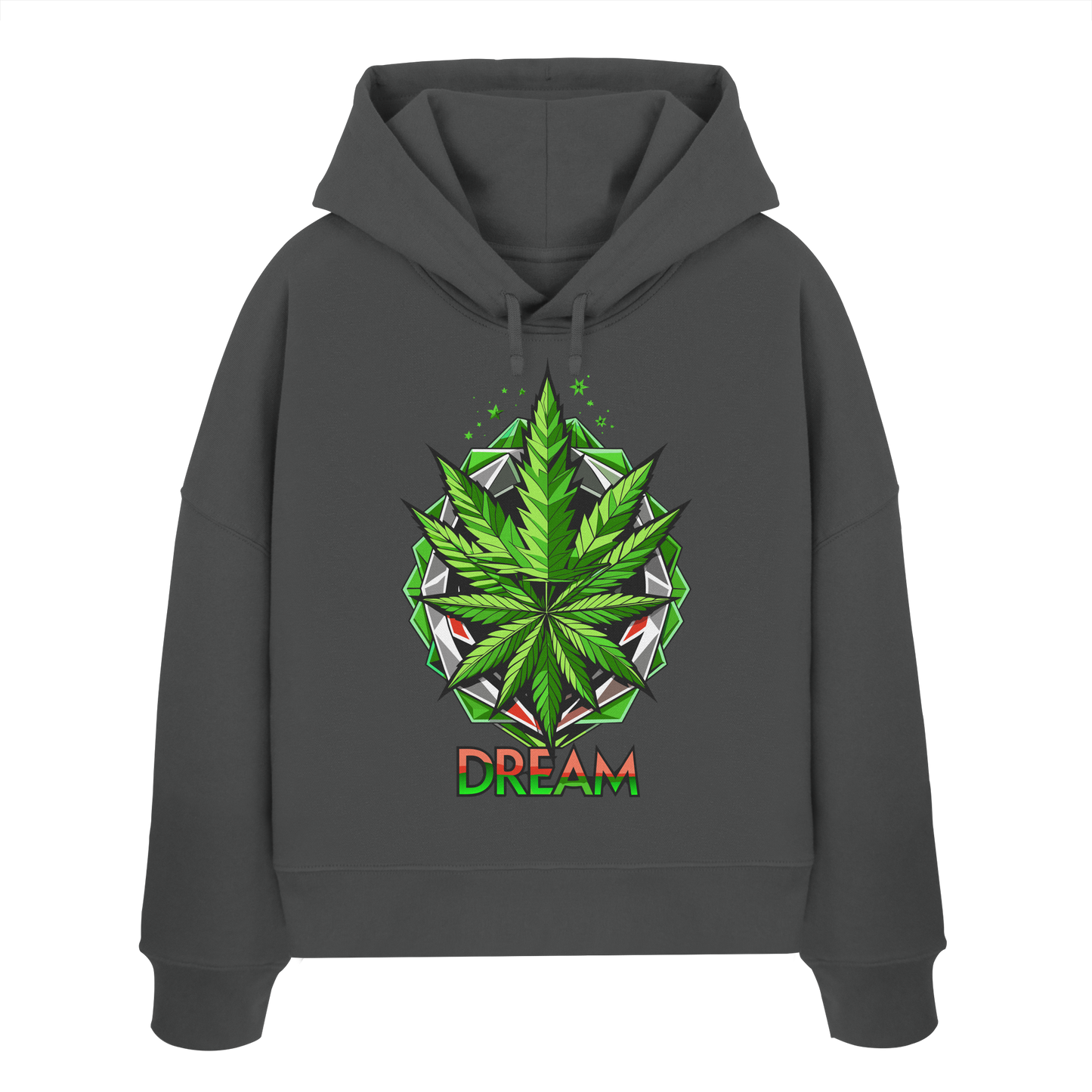 Dream Leaf - Ladies Boxcut Hoodie