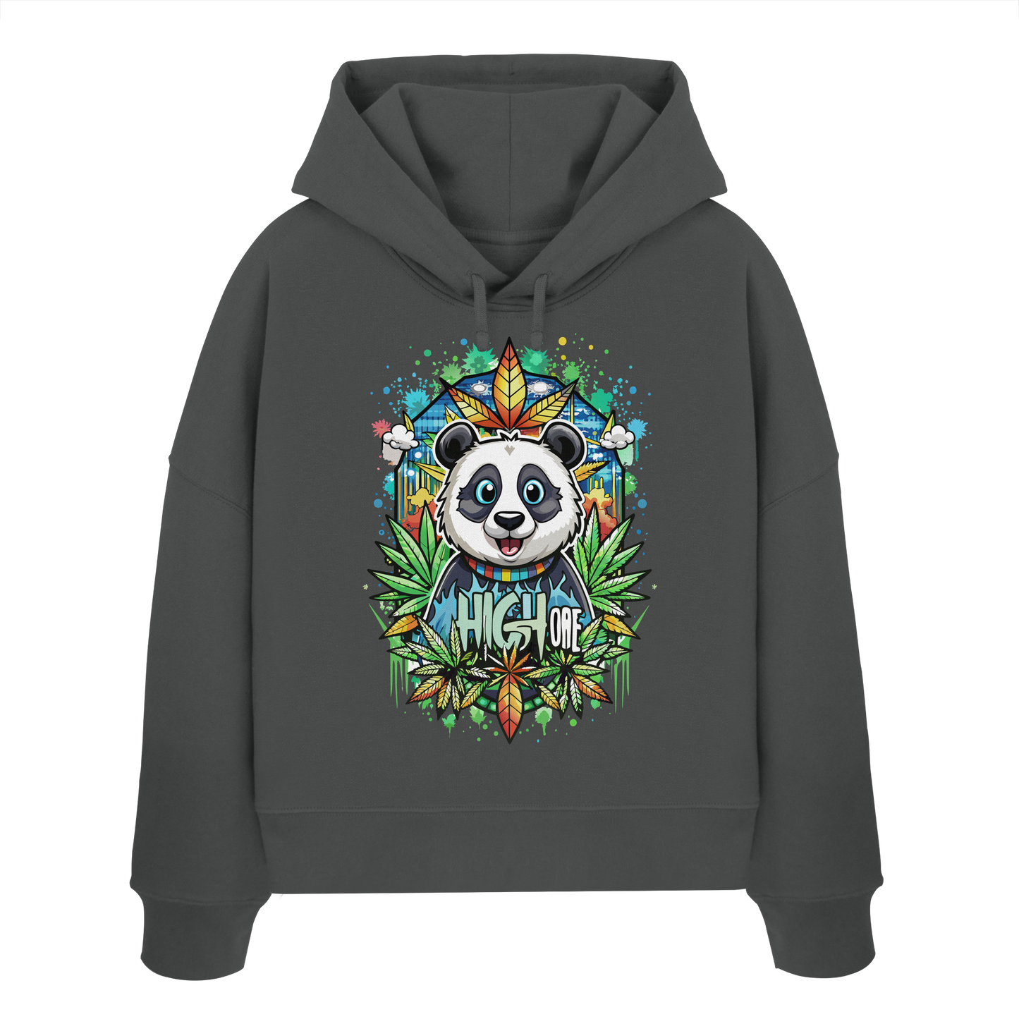 High Bear - Ladies Boxcut Hoodie