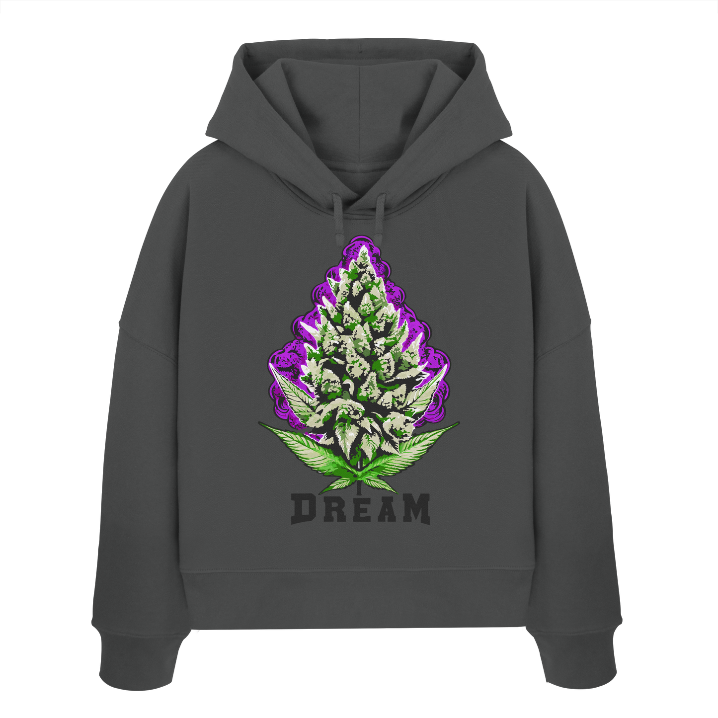 Purple Dream - Ladies Boxcut Hoodie