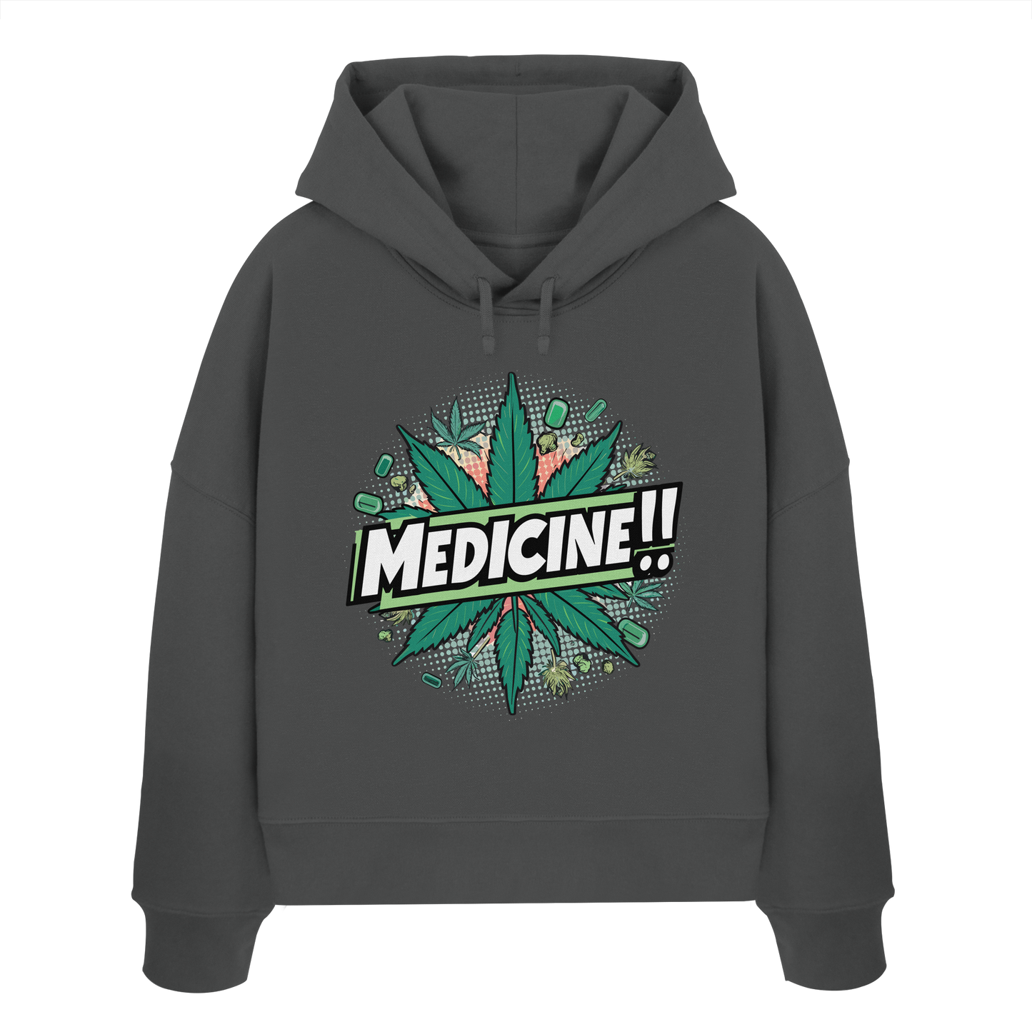 Medicine - Ladies Boxcut Hoodie