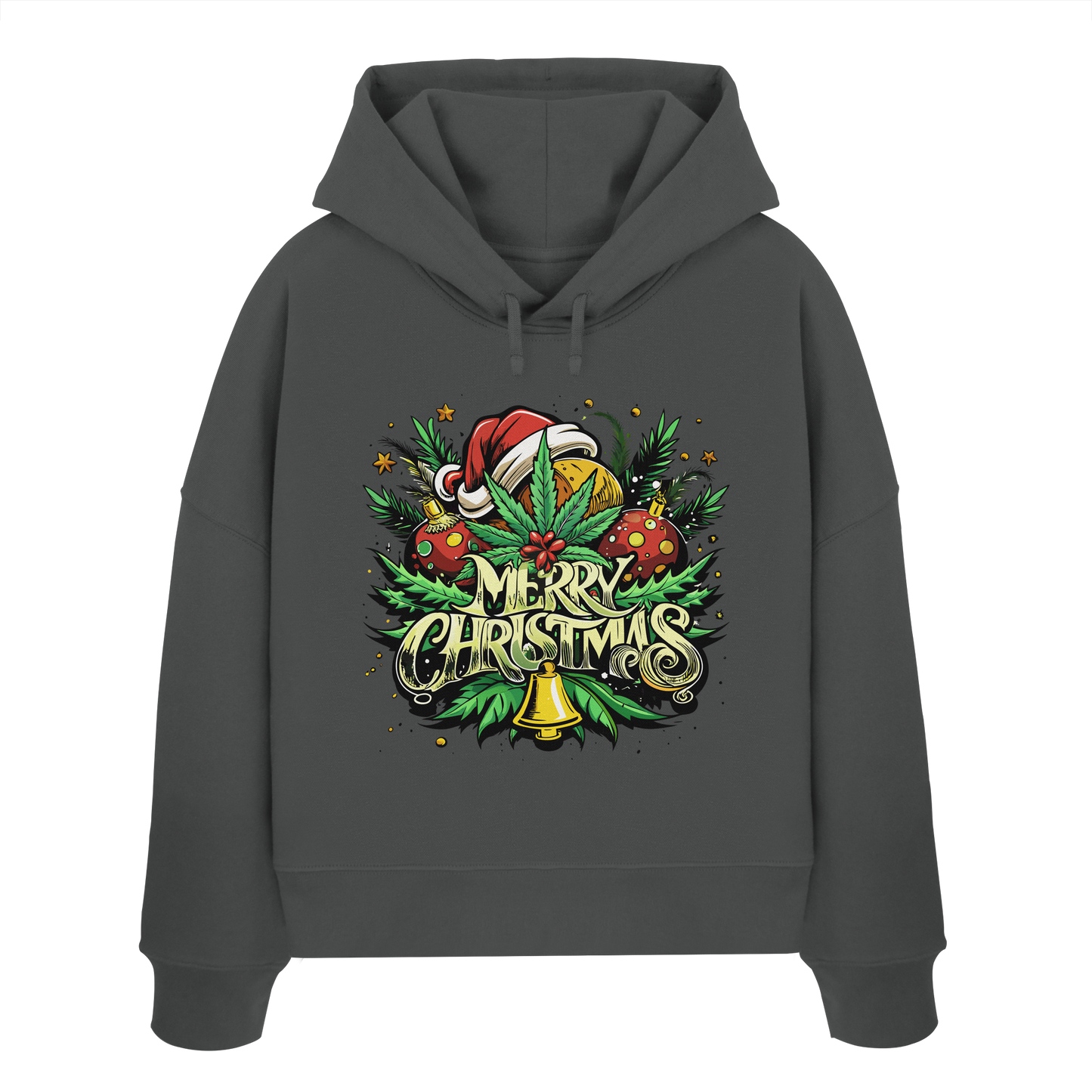 Bell Christmas - Ladies Boxcut Hoodie