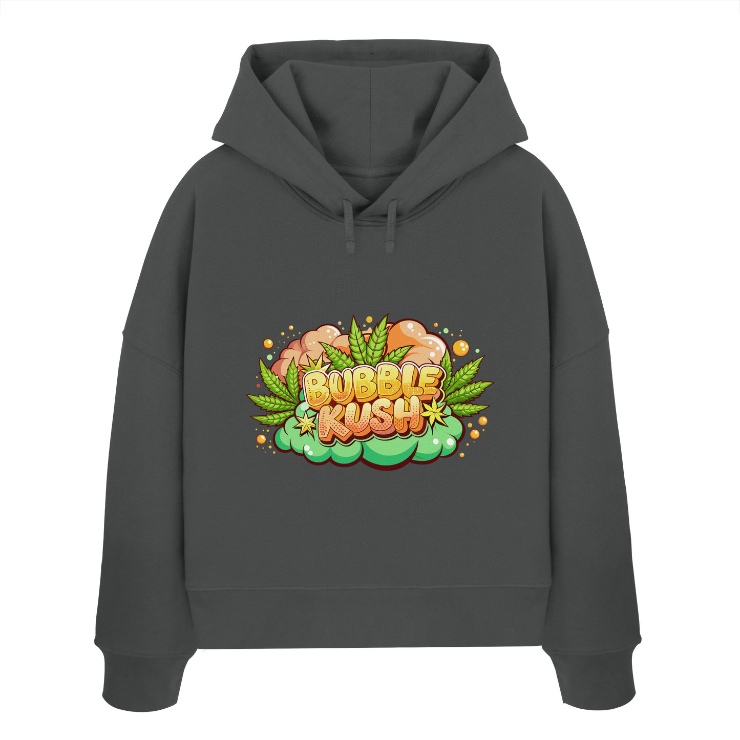 Bubble Kush - Ladies Boxcut Hoodie