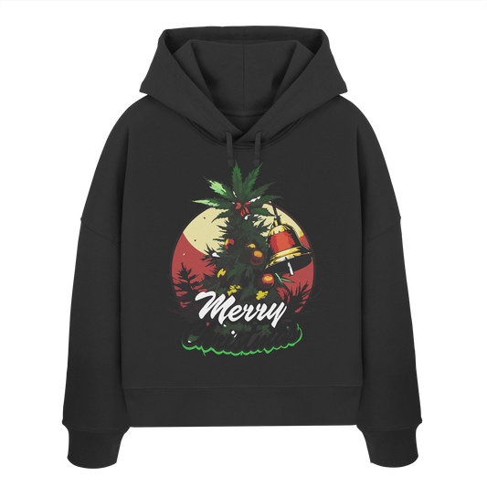 Christmas Bell - Ladies Boxcut Hoodie