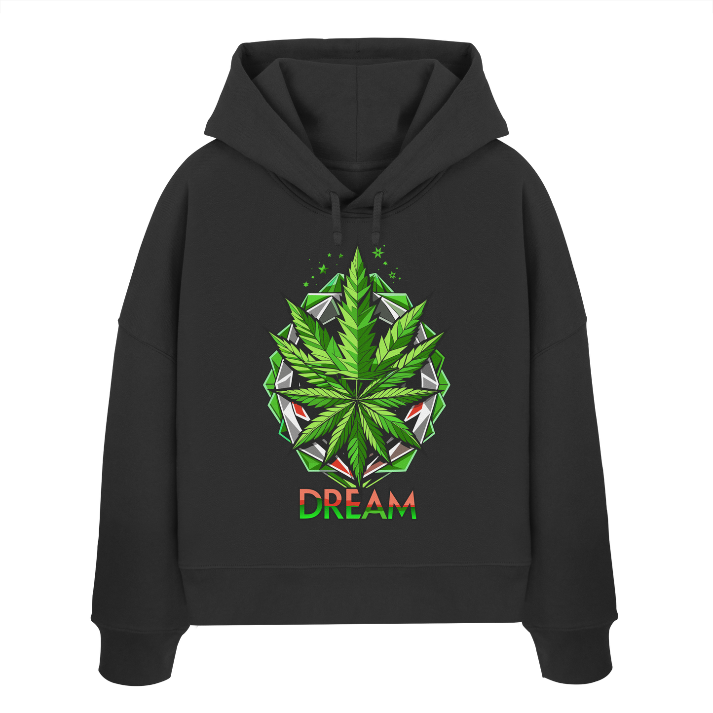 Dream Leaf - Ladies Boxcut Hoodie