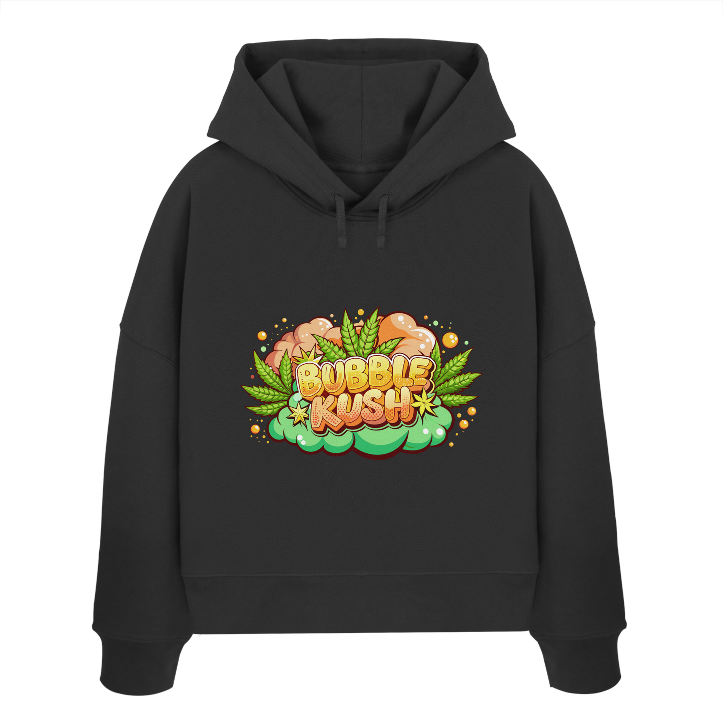 Bubble Kush - Ladies Boxcut Hoodie